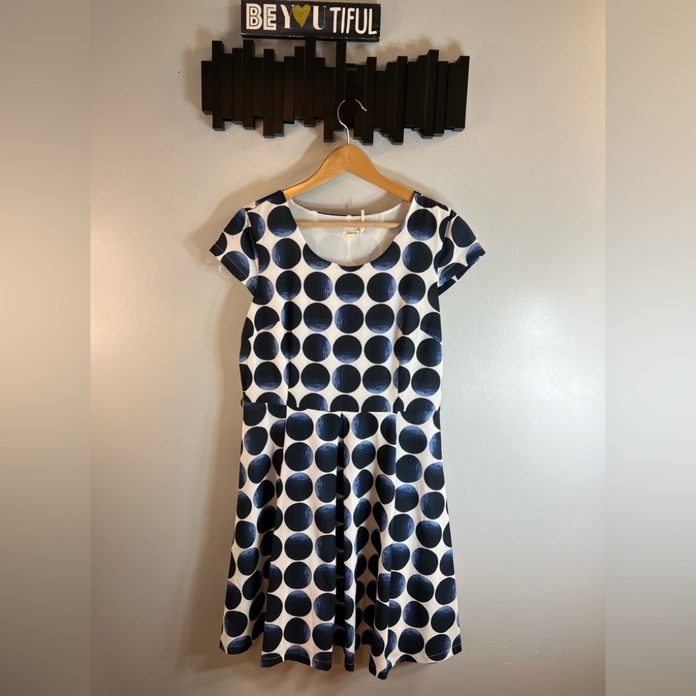 Teaberry Polkadot A Line Dress Size 12
